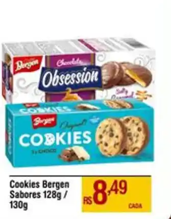 Max Atacadista Cookies Bergen Sabores 128g/ 130g oferta