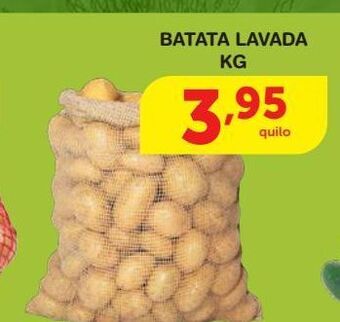Roldão Batata lavada kg oferta