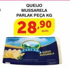 Roldão Queijo mussarela parlak peça kg oferta