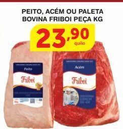 Roldão Peito, acém ou paleta bovina friboi peça kg oferta
