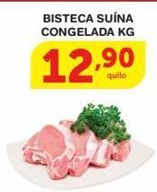 Roldão Bisteca suína congelada kg oferta