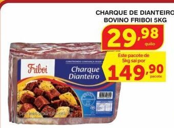 Roldão Charque de dianteiro bovino friboi 5kg oferta