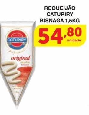 Roldão Requeijão catupiry bisnaga 1,5kg oferta