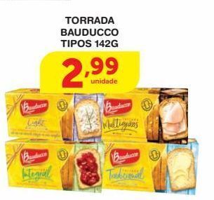 Roldão Torrada bauducco tipos 142g oferta