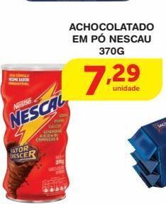 Roldão Achocolatado em pó nescau 370g oferta