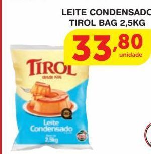 Roldão Leite condensado tirol bag 2,5kg oferta