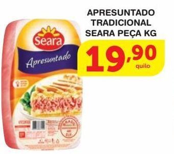 Roldão Apresuntado tradicional seara peça kg oferta