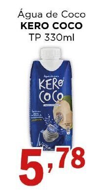 Supermercados Mundial Água de Coco KERO COCO TP 330ml oferta