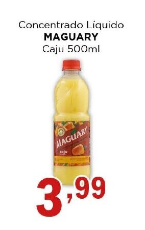 Supermercados Mundial Concentrado Líquido MAGUARY Caju 500ml oferta