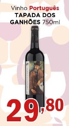 Vinho Português TAPADA DOS GANHÕES 750ml
