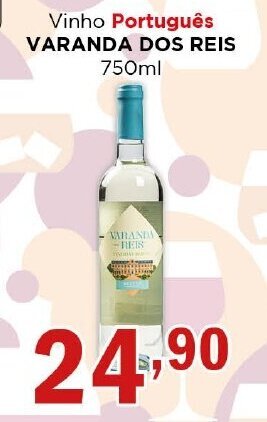 Supermercados Mundial Vinho Português VARANDA DOS REIS 750ml oferta