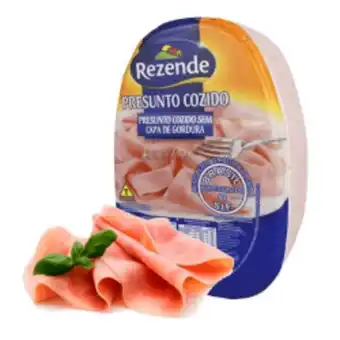 Barracão Supermercado Presunto rezende fatiado 200g oferta