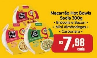 Macarrão Hot Bowls Sadia 300g