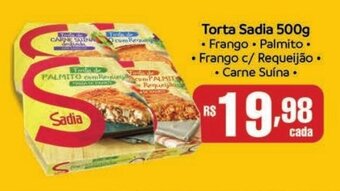 Supermercados Mundial Torta Sadia 500g oferta