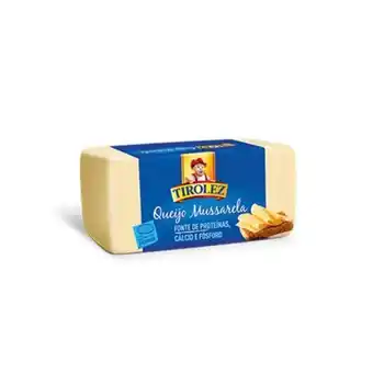 GoodBom Queijo mussarela tirolez oferta