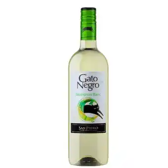 Pão de Açúcar Vinho chileno gato negro sauvignon blanc 750ml oferta