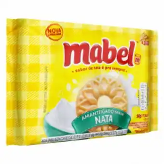 Biscoito amanteigado nata mabel pacote 330g 4 unidades