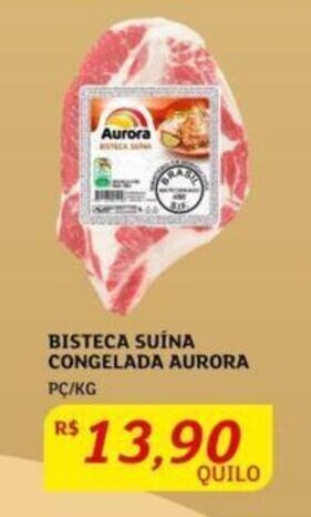 Assaí Atacadista BISTECA SUÍNA CONGELADA AURORA PC/KG oferta