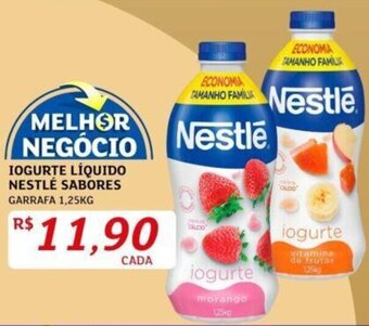 Assaí Atacadista IOGURTE LÍQUIDO NESTLÉ SABORES GARRAFA 1,25KG oferta
