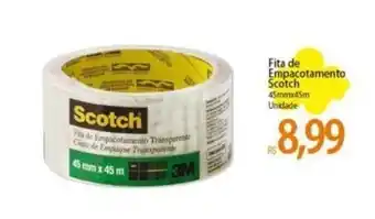 Fita de Empacotamento Scotch 45mmx45m Unidade