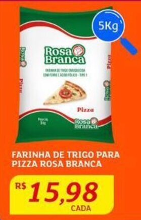Assaí Atacadista FARINHA DE TRIGO PARA PIZZA ROSA BRANCA oferta