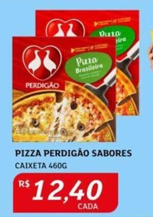 Assaí Atacadista PIZZA PERDIGÃO SABORES CAIXETA 460G oferta