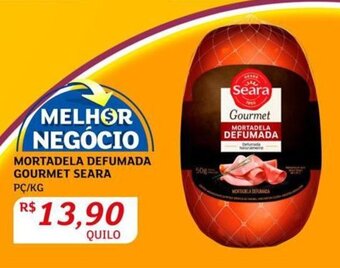 Assaí Atacadista MORTADELA DEFUMADA GOURMET SEARA PC/KG oferta