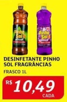 Assaí Atacadista DESINFETANTE PINHO SOL FRAGRÂNCIAS FRASCO 1L oferta
