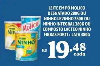 Bahamas Supermercados LEITE EM PÓ MOLICO DESNATADO 280G oferta