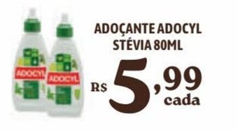 ADOÇANTE ADOCYL STÉVIA 80ML