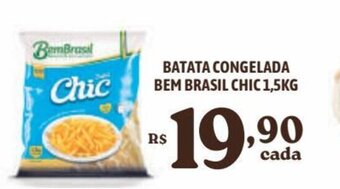 Bahamas Supermercados BATATA CONGELADA BEM BRASIL CHIC 1,5KG oferta