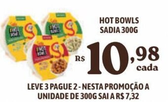 Bahamas Supermercados HOT BOWLS SADIA 300G oferta