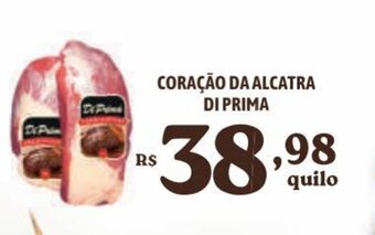 Bahamas Supermercados CORAÇÃO DA ALCATRA DI PRIMA oferta