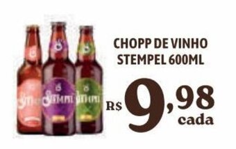 Bahamas Supermercados CHOPP DE VINHO STEMPEL 600ML oferta