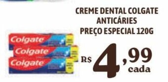 Bahamas Supermercados CREME DENTAL COLGATE ANTICÁRIES PREÇO ESPECIAL 120G oferta