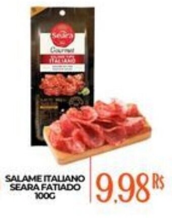 SALAME ITALIANO SEARA FATIADO 100G