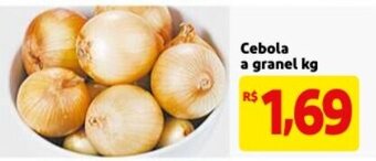 Mercado Extra Cebola a granel 1kg oferta