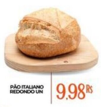 PÃO ITALIANO REDONDO UN