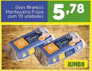 Ovos Brancos Mantiqueira Polpa com 10 unidades