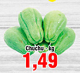 Shibata Supermercados Chuchu 1kg oferta