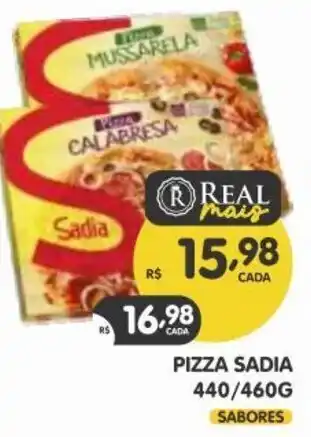Supermercados Real PIZZA SADIA 440/460G oferta