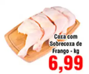 Shibata Supermercados Coxa com Sobrecaxa de Frango 1kg oferta