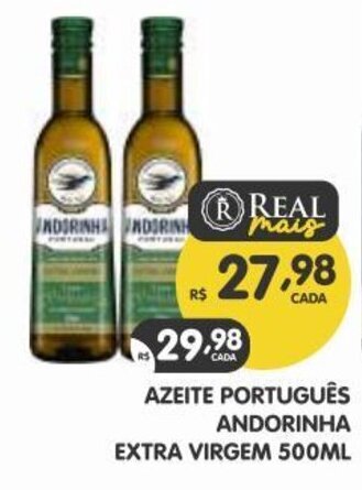 AZEITE PORTUGUÊS ANDORINHA EXTRA VIRGEM 500ML