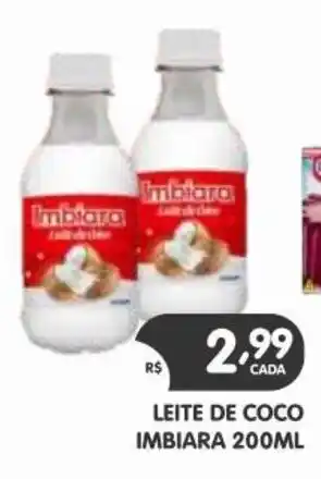LEITE DE COCO IMBIARA 200ML