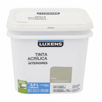 Leroy Merlin Tinta acrílica fosca standard interior e exterior salvia 2,5 l luxens oferta
