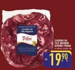 Mercantil Rodrigues Cordão do filé mignon bovino friboi kg oferta