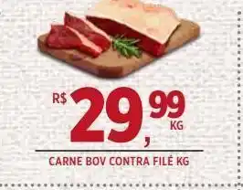 DB Supermercados Carne bovina contra filé kg oferta
