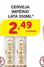 Roldão Cerveja imperio lata 350ml oferta