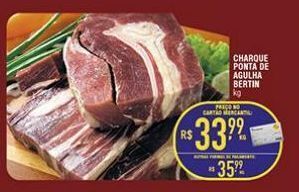Mercantil Rodrigues Charque ponta de agulha bertin kg oferta