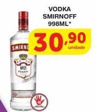 Roldão Vodka smirnoff 998ml oferta